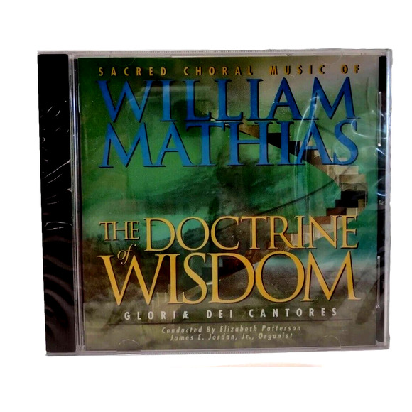 Vntg Doctrine of Wisdom by Gloriae Dei Cantores Sacred Choral Music Cd 1998 New